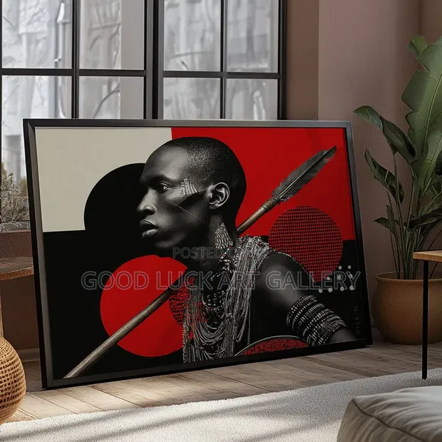 Contemporary Afrocentric Digital Art Print - 1