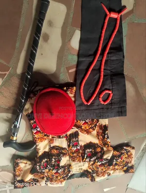 Igbo Boy Isiagu Lion Head Attire