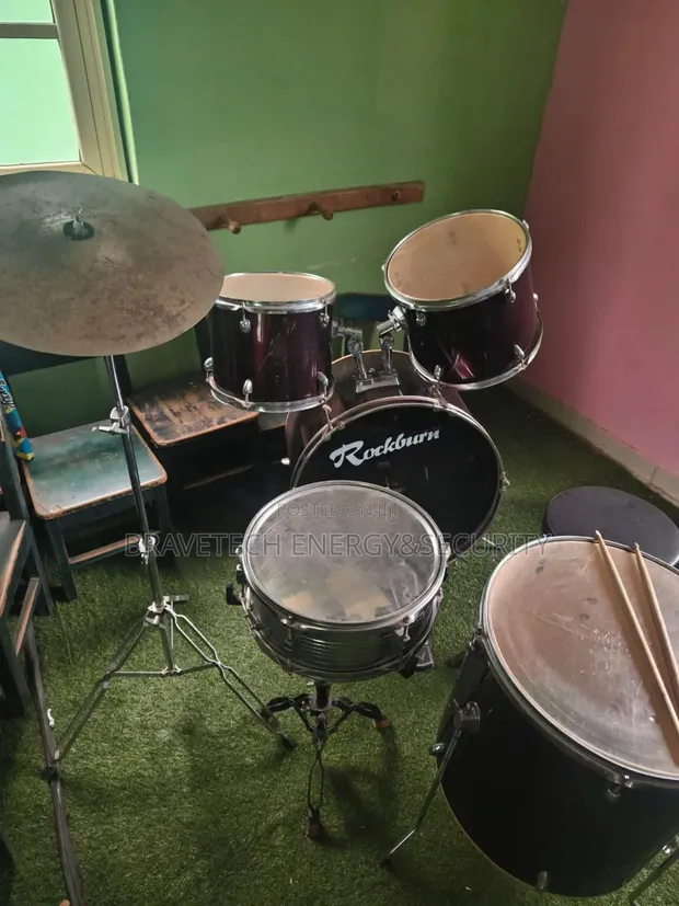 Complete Acoustic Drum Set - Used - 1
