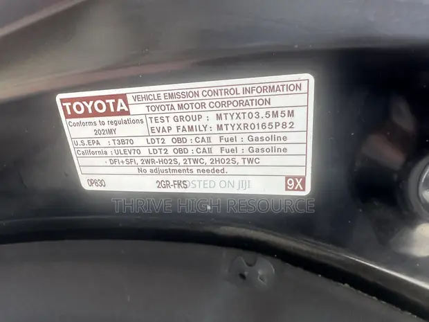 Toyota Highlander XLE 2021 Black - 1