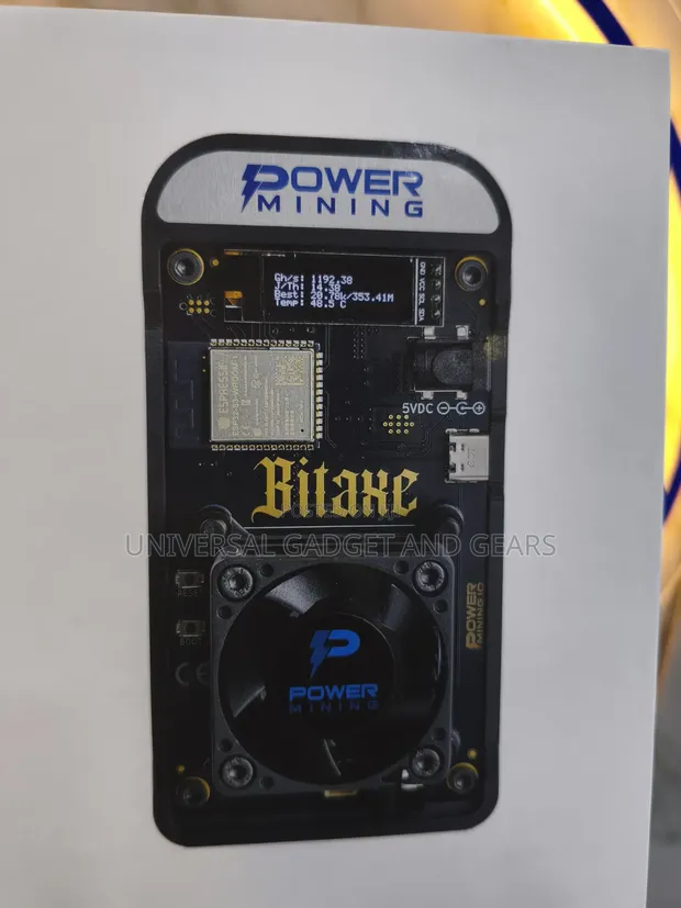 Bitaxe Gamma 602 ASIC Bitcoin Miner | 1.1 TH/s @ 18W - 1