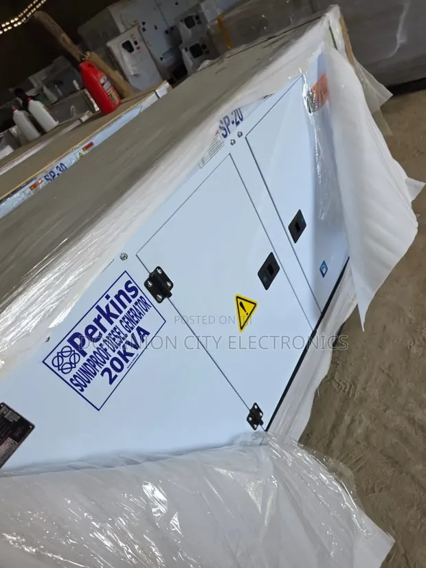 Heavy Duty Perkins Diesel Soundproof Generator SP20KVA - 1