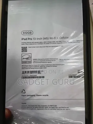 Sabon Apple iPad Pro 13" (2025) 512GB Baki