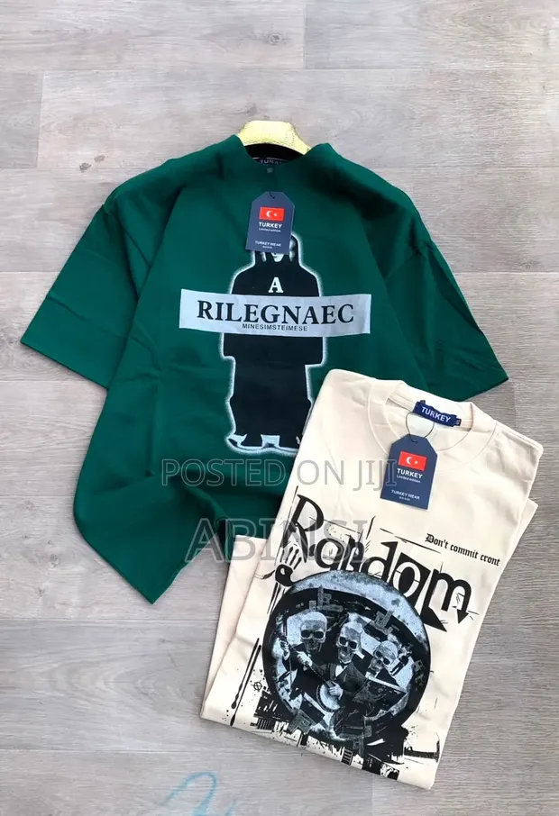 Luxury Rilegnaec Turkey Cotton T-Shirts - 1