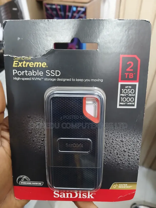 Brand New SanDisk Portable SSD 2TB - 1