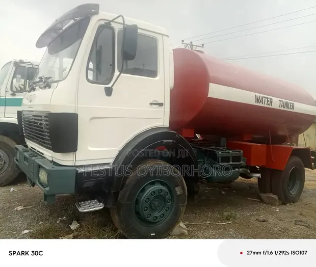 Mercedes-Benz 12,000 Litres Water Tanker Truck (Used) - 1