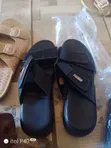 Black Platform Block Heel Slippers for Ladies - Size 40 - 3