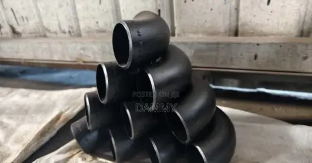 Heavy-Duty 90-Degree Long-Radius Carbon Steel Elbow - 1