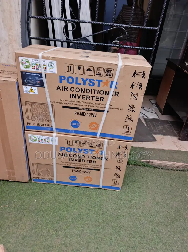 Polystar 1.5HP Inverter Split AC - Complete Package - 1