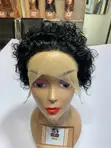 100% Human Hair with 13x4 Closure - 6 Inches, Natural Color - 2