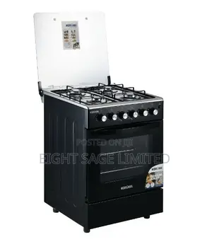 Bruhm 60x60cm Standing Gas Cooker BGC-6640IB