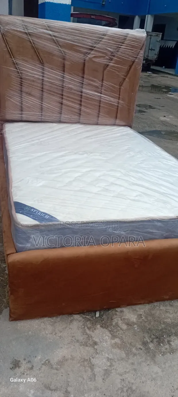 Quality 4x6 Orthopedic Mattress with Bedframe - 1