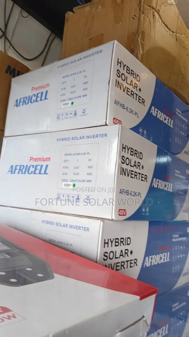 6.2kVA 48V Africell Hybrid Solar Inverter - 1