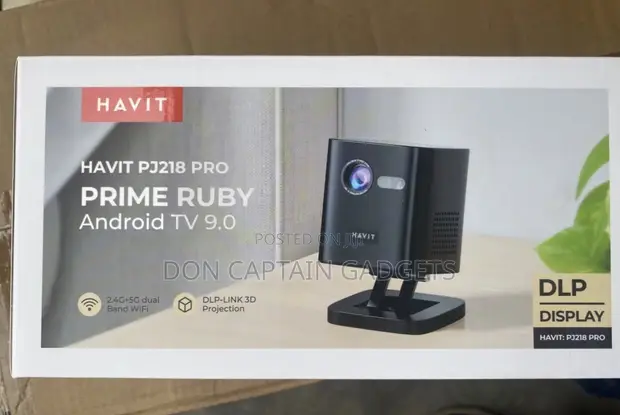 Havit Prime Ruby Projector PJ218 Pro (Rechargeable 8000mAh) - 1