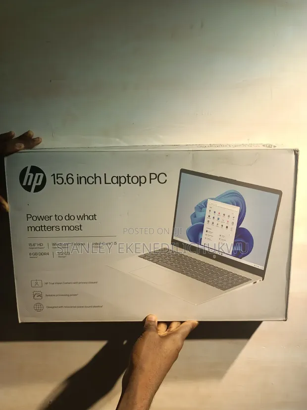 New HP 15 Laptop: Intel Core i5, 8GB RAM, 512GB SSD - 1