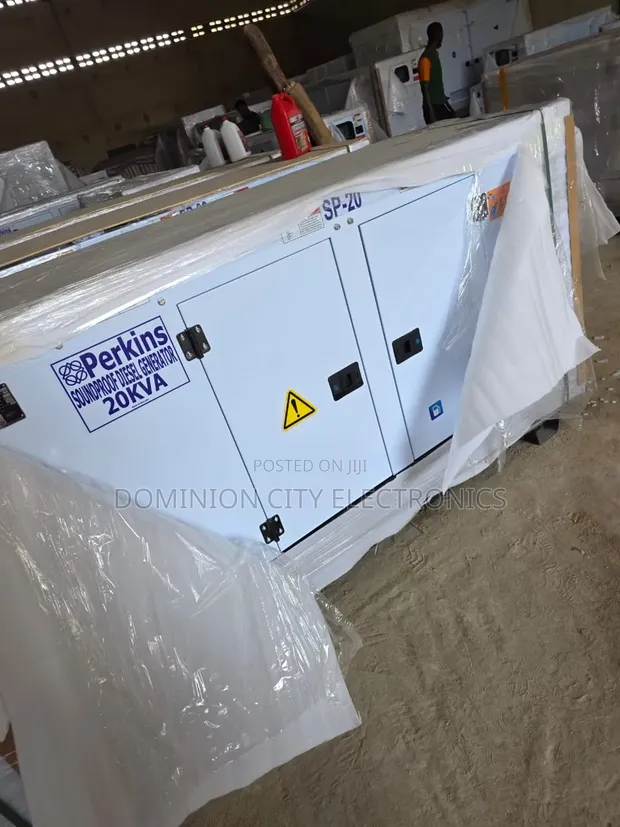 Sabon 20kva Perkins Diesel Soundproof Generator - Garanti Shekara 2 - 1