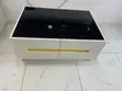 Foreign Center Table with Black Glass Top - 1