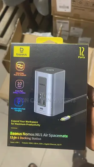 Baseus Nomos NU1 Air Spacemate 12-in-1 USB-C Docking Station