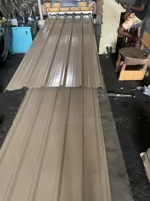 Beige 0.55mm Aluminum Roofing Sheet