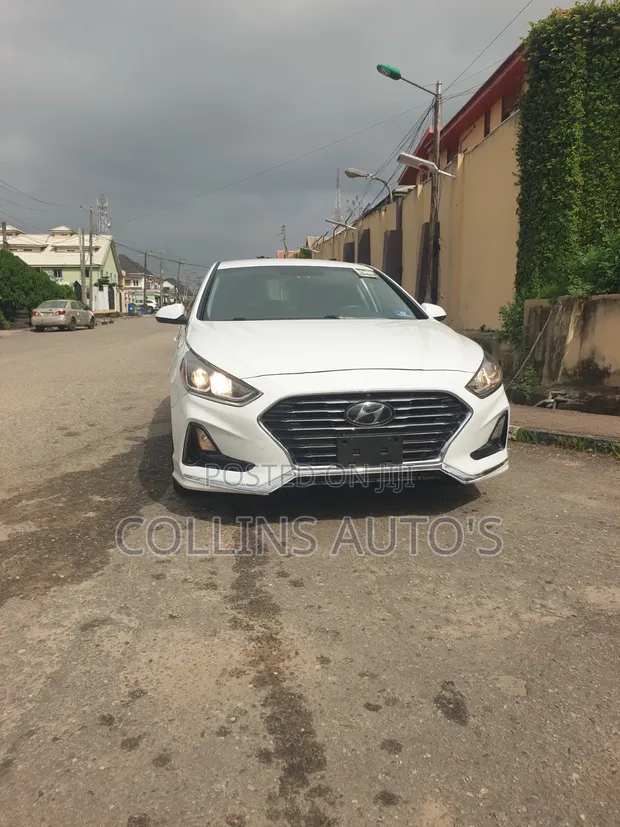 Hyundai Sonata ECO 2018 White - 1