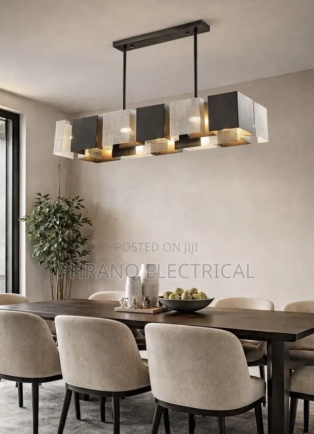 Nordic Modern Luxury Crystal Chandelier - 4 Head - 1