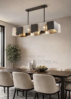 Nordic Modern Luxury Crystal Chandelier - 4 Head