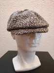 Papas Octagonal Cap Color Blocking - Brown - 2