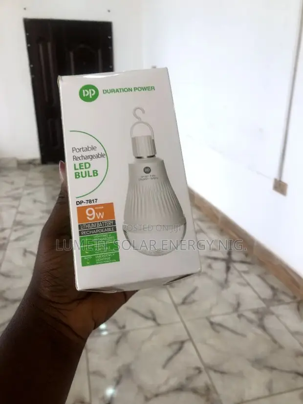 DP 9W Portable Rechargeable Home Light - 1
