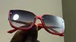 Authentic Fendi Square Sunglasses Red - 2