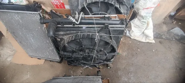 Hyundai Santa Fe 2014 Radiator Fan & AC Condenser - 1