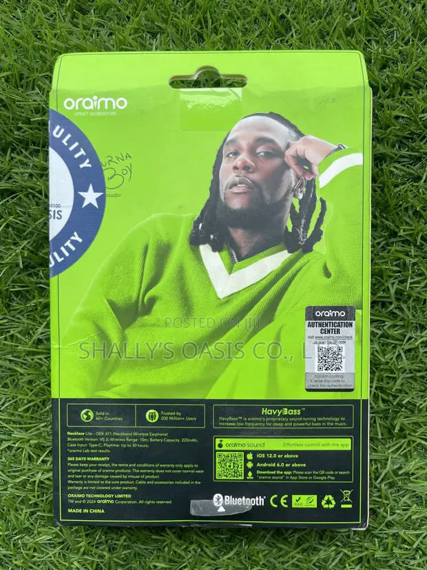 Brand New Oraimo Necklace Lite (OEB-311) Wireless Neckband - 1