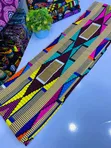 Premium Cotton Ankara Fabrics - Multi-Color - 3