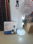 Golden House QX-047S 16-Inch Solar Rechargeable Standing Fan - 1