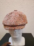 Papas Octagonal Cap Color Blocking - Red - 2