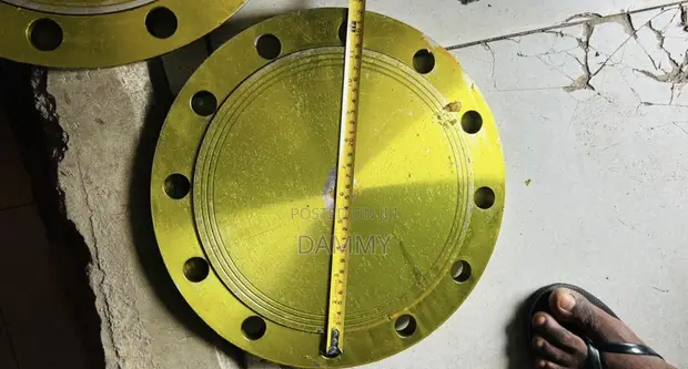 Yellow-Primed Carbon Steel Blind Flange - 1