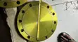 Yellow-Primed Carbon Steel Blind Flange - 1