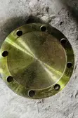 Yellow-Primed Carbon Steel Blind Flange - 2