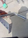 200mm Galvanized Cable Hanger Stand - 4