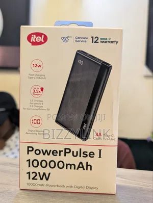 Itel 10000mAh Power Bank