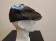 PU Leather Papas Octagonal Cap - Black - 2
