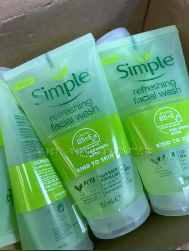 Simple Face Wash ga Fata Mai Kuruci & Mai Hankali - 1