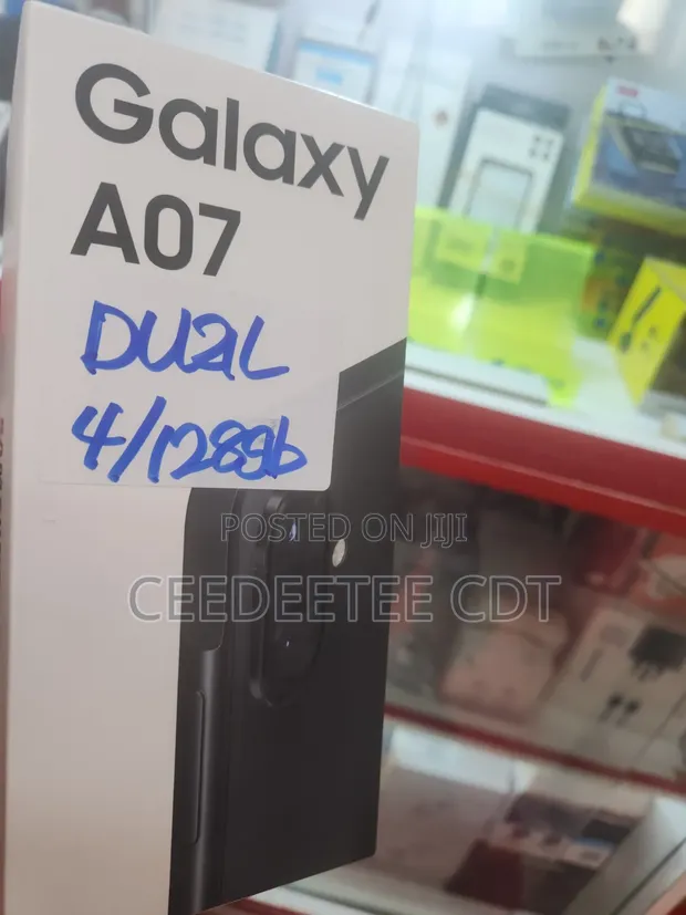 New Samsung Galaxy A07 128GB Black - 1