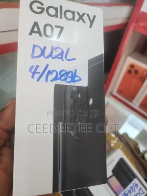 New Samsung Galaxy A07 128GB Black