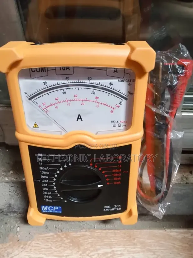 MCP MS-301 Analog Ammeter - 1