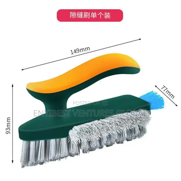 4-in-1 Kitchen & Toilet Floor Cleaning Brush Scrubber - 1
