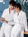 Fluffy Bathrobe - Beautiful Colors - 1