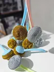 Long Handle Steel Wire Dishwashing Scrubber Brush - 2