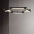 Modern Simple LED Chandelier Pendant Light for Living Room - 1