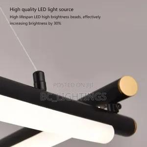Modern Simple LED Chandelier Pendant Light for Living Room