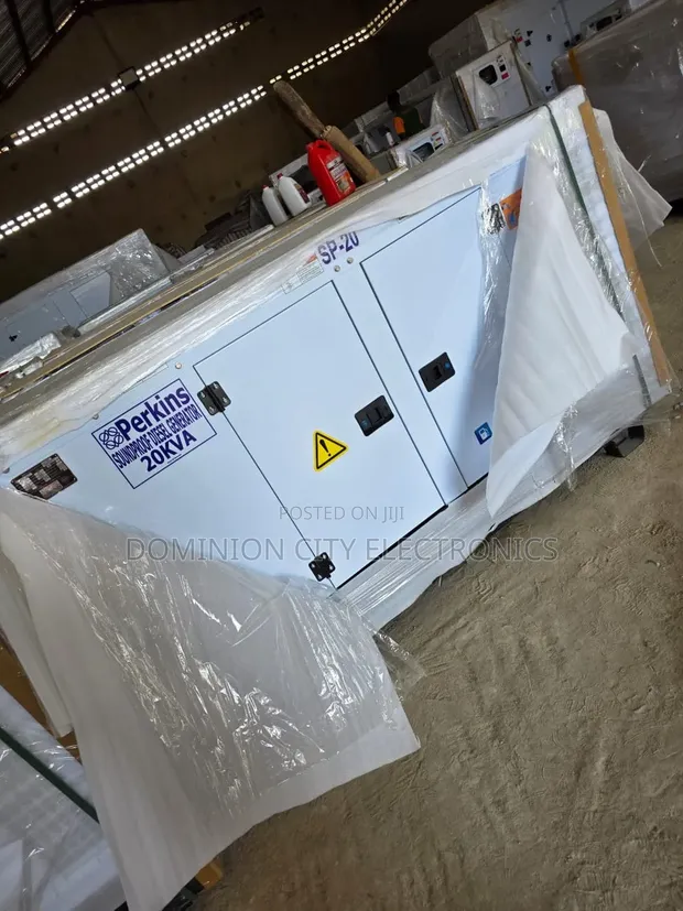 Perkins UK Diesel Soundproof Generator 20kva - 1